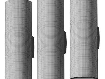 Creative lighting solutions - Hans clay wall light 3D model