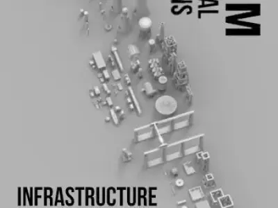 Infrastructure and Objectives Mega Pack 3D print model