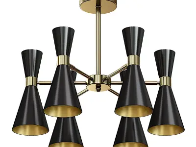 Ceiling chandelier Lumion QUINN 3D model