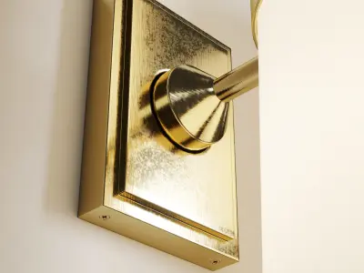 INWOOD SINGLE SCONCE Low-poly 3D model