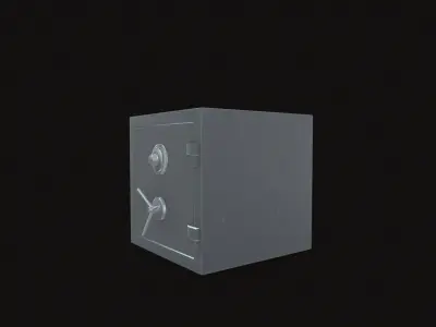 Vault Low-poly 3D model