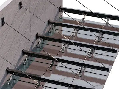 GLASS CANOPY NO1 A 3D model