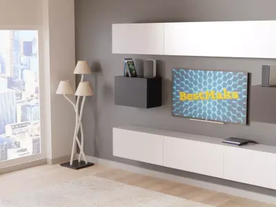 living room 3D model