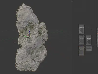 Sculpt stone E 3D model