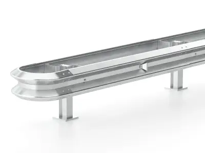 Highway set 3D model