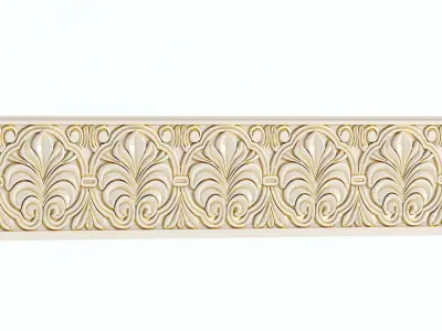 Carved decor 6 3D model