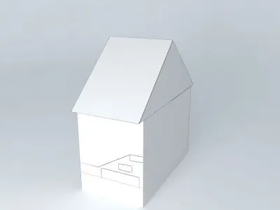 Passage gateway to court Free 3D model