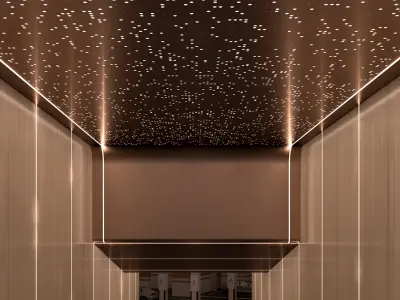 Entrance-Exit to the underground parking 3D model