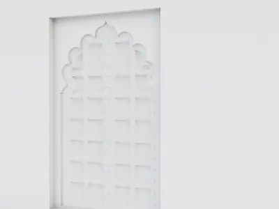 Fort Entrance Door 3D model