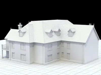 great manor 3D model