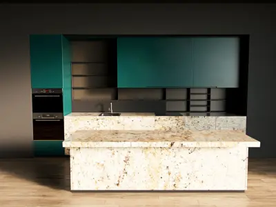36-Kitchen12 matte 3 3D model