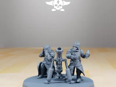 GrimGuard Decimators 3D print model