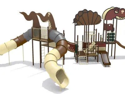 Playground- Dinasour Play 3D model