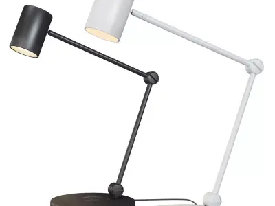Ikea Table Lamp  NYMNE Low-poly 3D model