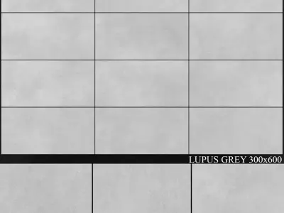 Yurtbay Seramik Lupus Grey 300x600 3D model
