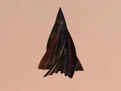 Alien Pyramid 3D model