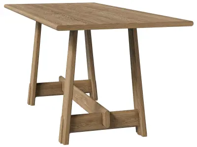 District Eight Dining Table Odette 3D model