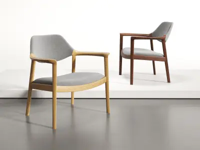 Wing Lounge Chair 3D model