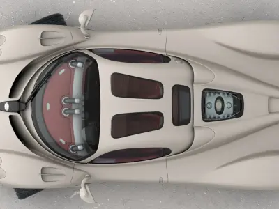  Pagani Utopia 2023 Opening doors and hoods 
