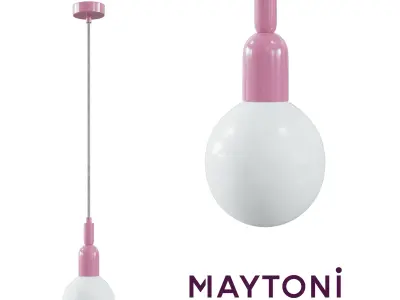 Pendant Ball MOD267-PL-01-PN Maytoni Modern Free 3D model