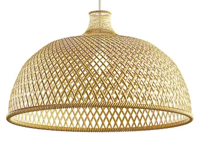 Aliexpress rattan chandelier set 3D model purchase