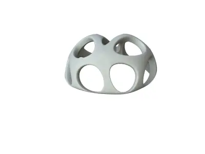 SciFi Cube Object No 48153 Low Poly Shape Low-poly 3D model