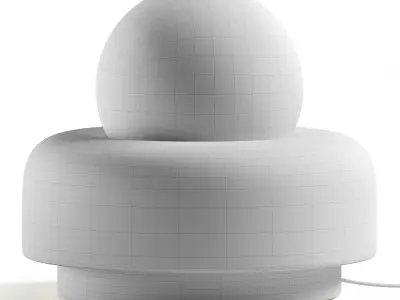 Jardan Nelly Low Table Lamp 3D model