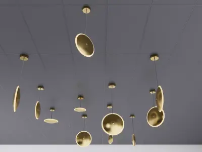 Pendant Ceiling Lamps 3D model