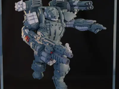 DOMINION SPARTAN JUMPJET MARINE 3D print model