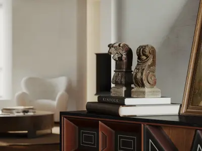 apartment interior scenes    3D model 25