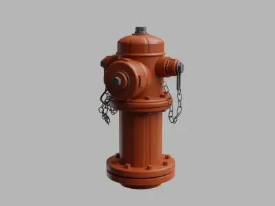 Fire Hydrant 21 - Safety and Emergency Equipment  3D model