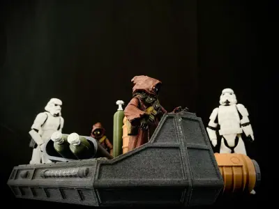 CUSTOM CARGO SLED 3D print model