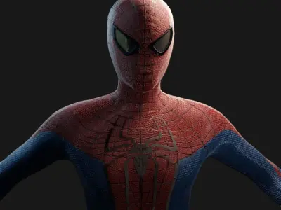 The Amazing Spider-man 1 3D Model Low-poly 3D model