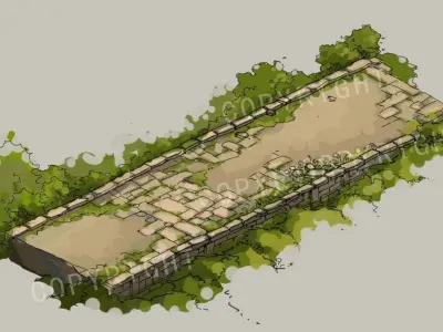 Game Model - Kashayana Buddha Forest Trail 1 3D model