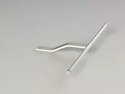 Light-diode lamp Low-poly 3D model