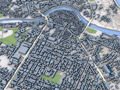 Davao City Philippine 3D model