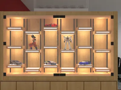 Rack Shelf Design 1 3D model