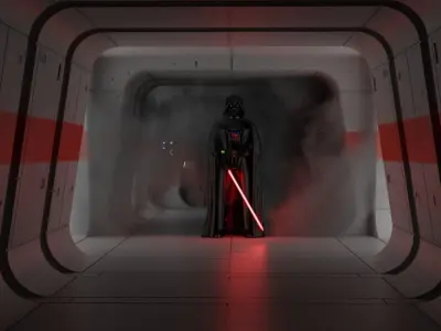 Rogue One - Profundities Hallway - Complete set 1-12 scale 3D print model