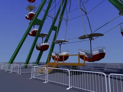 Ferris Wheel 3D model