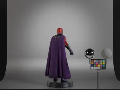 Magneto 3D model