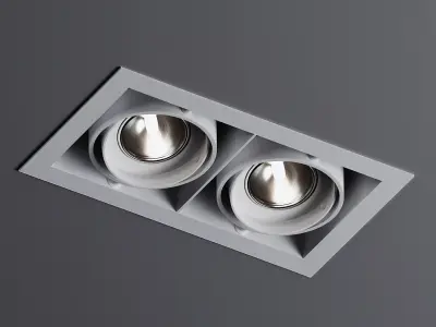 MINIGRID IN 2 50 Recessed Lamp by Delta Light 3D model