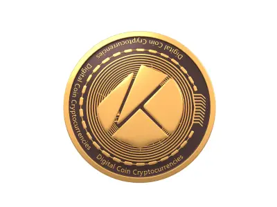 Klaytn Coin v3 001 3D model