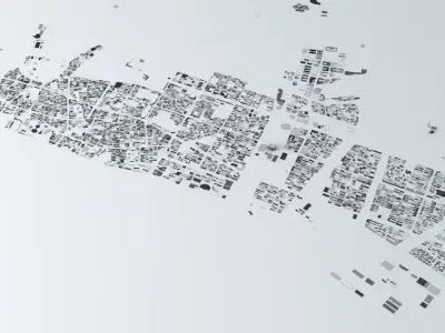 Shantou Streets and Buildings 3D model