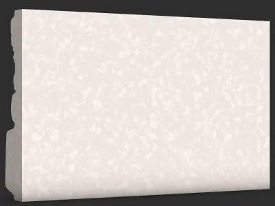 Cracked Stone Wall Game Ready 3D print model