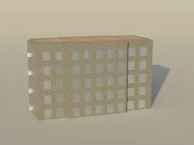 Building Pack Free low-poly 3D model