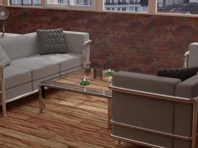 apartment interior 3D model