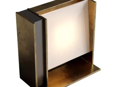 Glam Venicem floor Lamp Low-poly 3D model