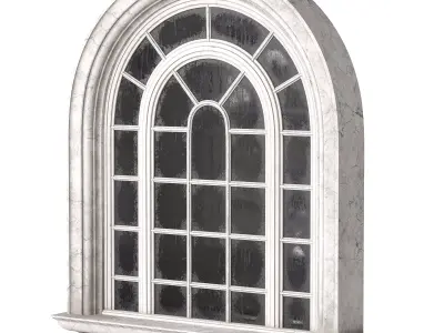 Classic Window 02 3D model