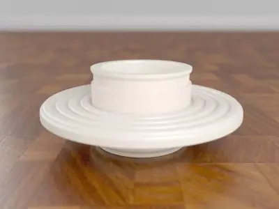 Circular bench for architecture-props 3D print model