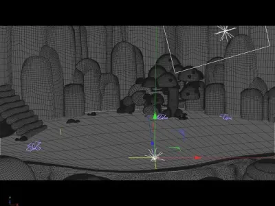 Katoon Hill Road 3D model